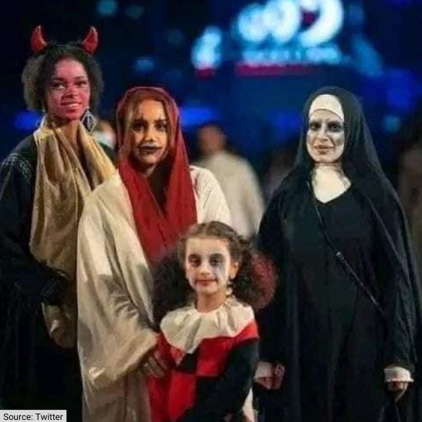 In pictures Halloween fashions in Saudi Al Bawaba